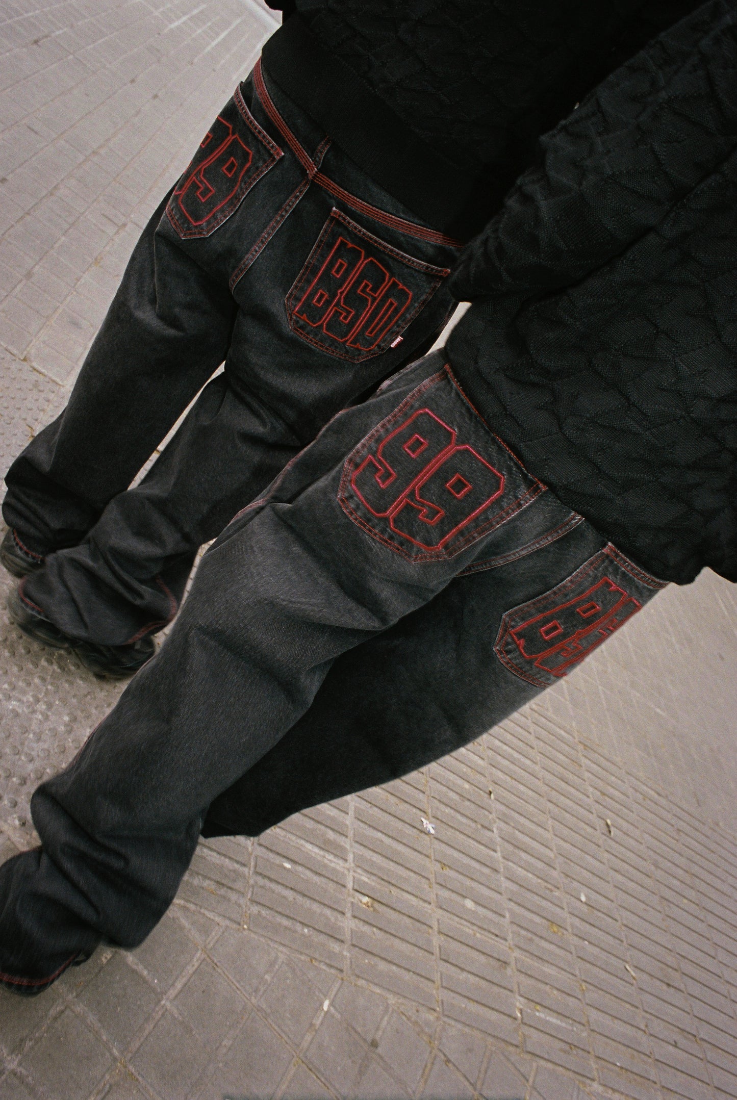 99BSD Jeans [Washed Black]