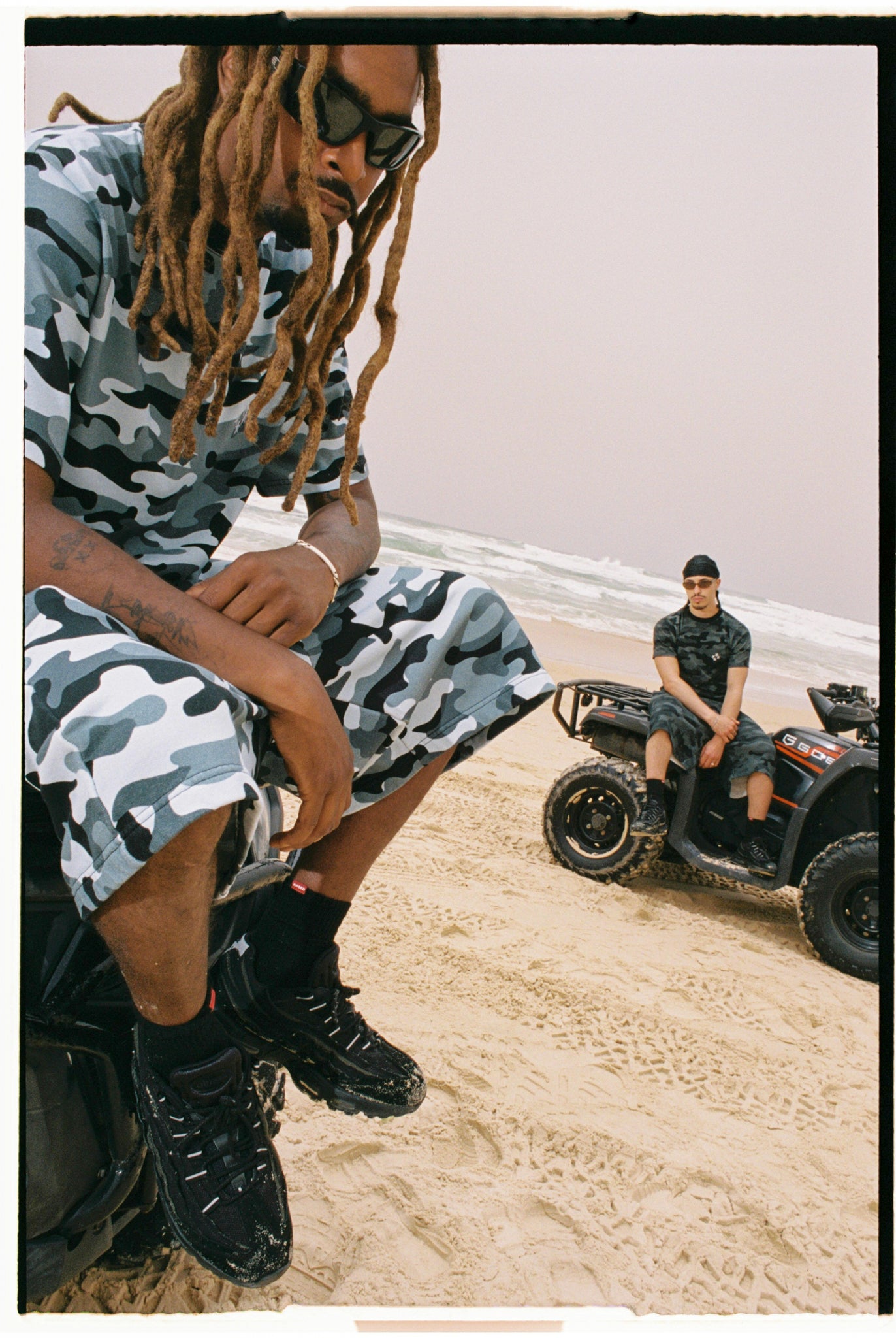 Logo Sweatshorts [Blue Camo]