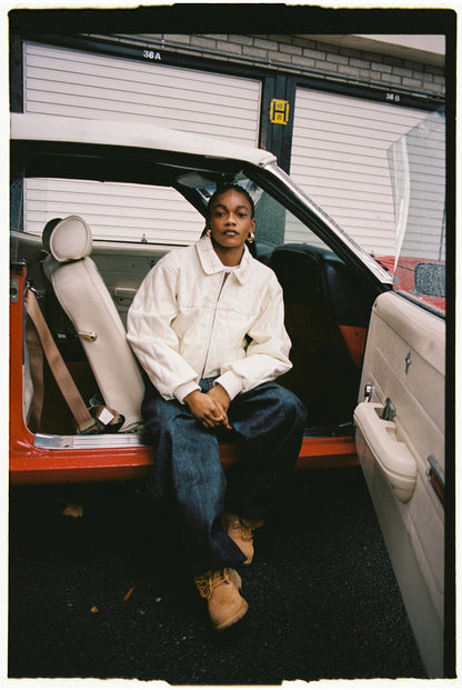 Eclipse Leather Jacket [Creme]