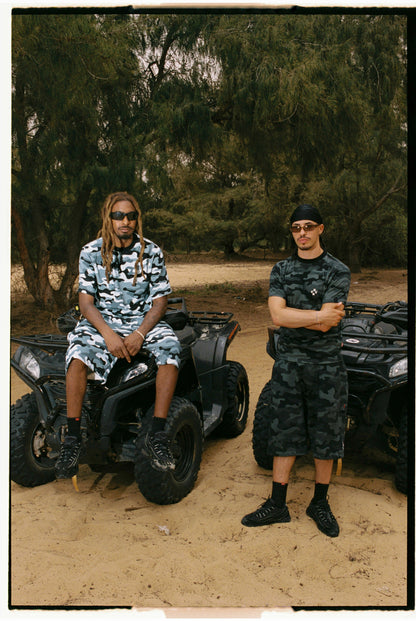 Slim Logo T-Shirt [Black Camo]