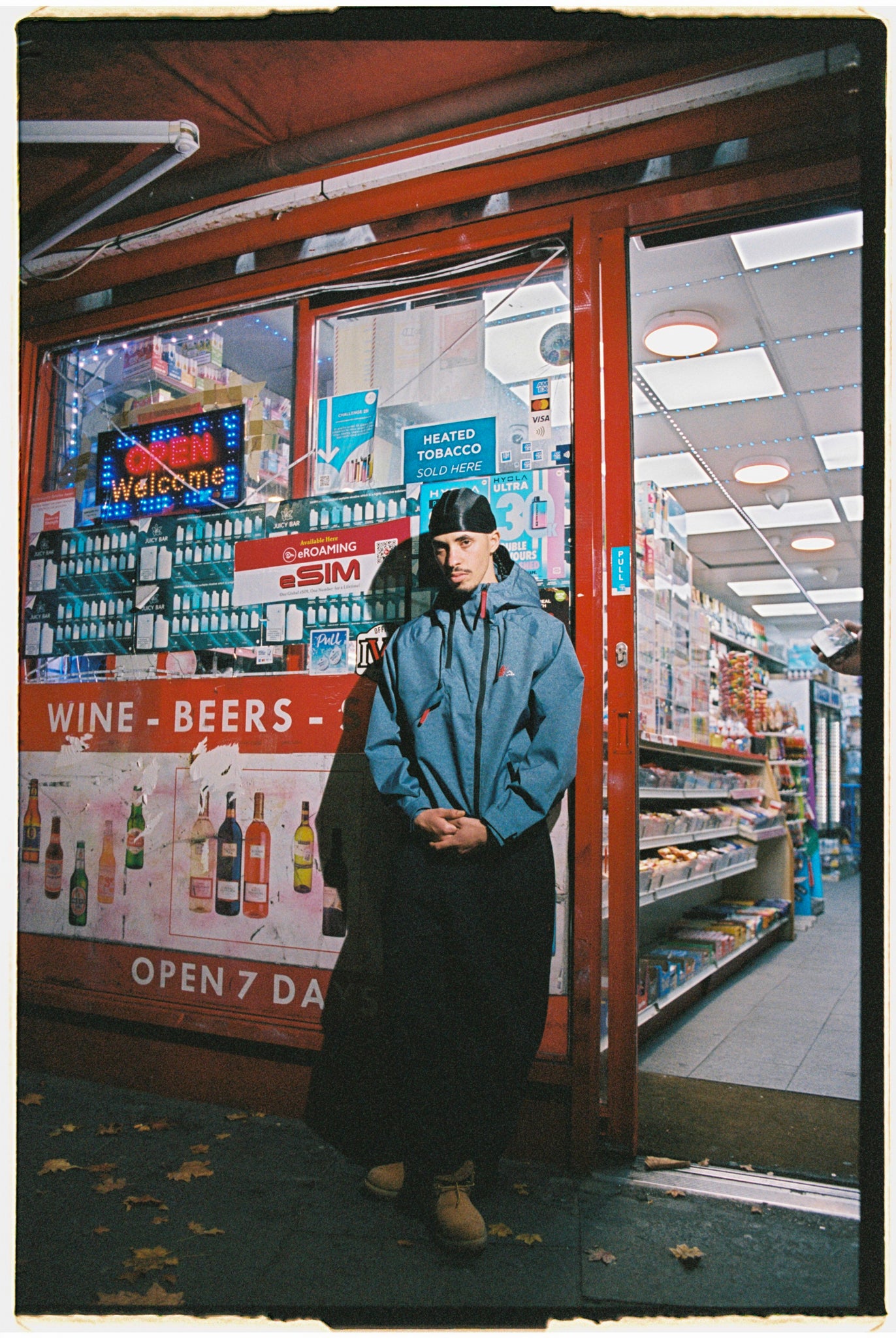 Raw Shell Jacket [Blue]