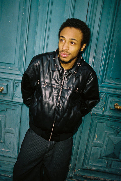 Eclipse Leather Jacket [Black]