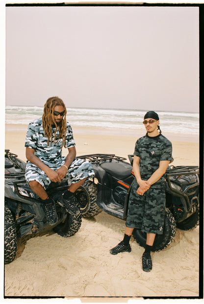 Logo Sweatshorts [Black Camo]