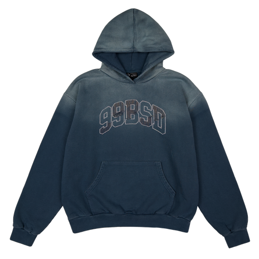 Deconstructed Hoodie [Faded Blue]