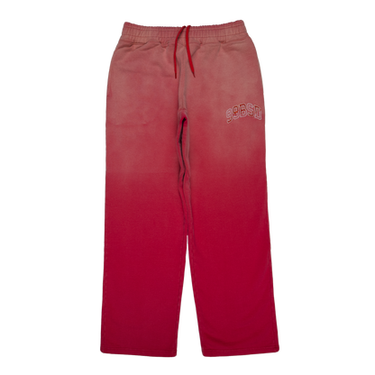 Deconstructed Sweatpants [Faded Red]