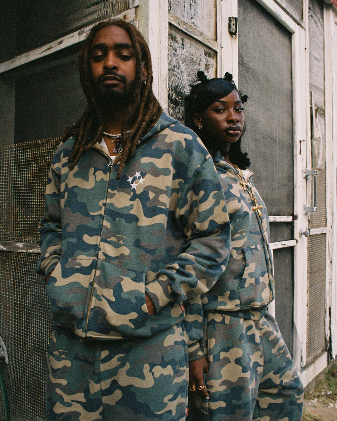 Logo Zip Hoodie [Camo]