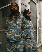 Logo Zip Hoodie [Camo]
