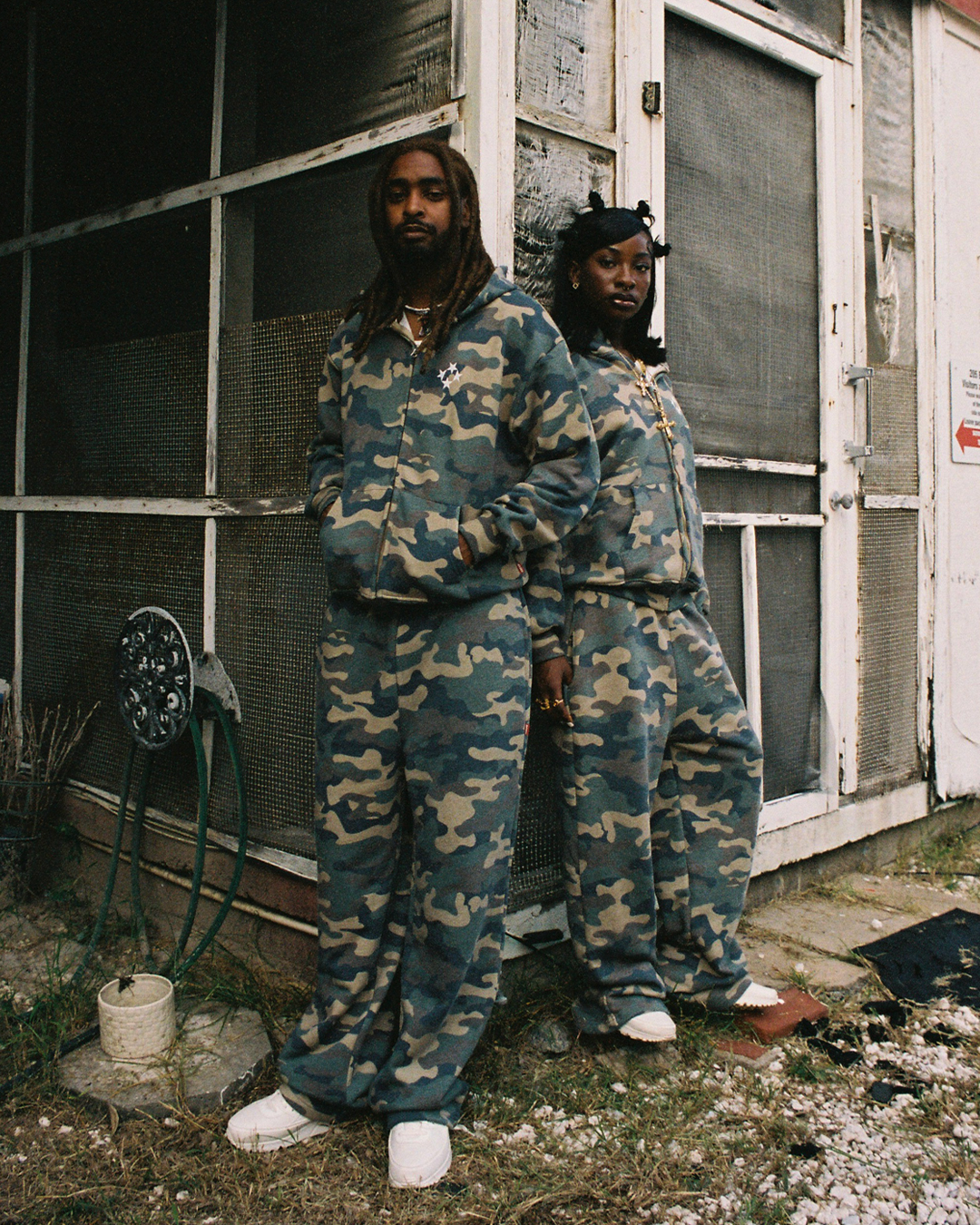 Logo Sweatpants [Camo]