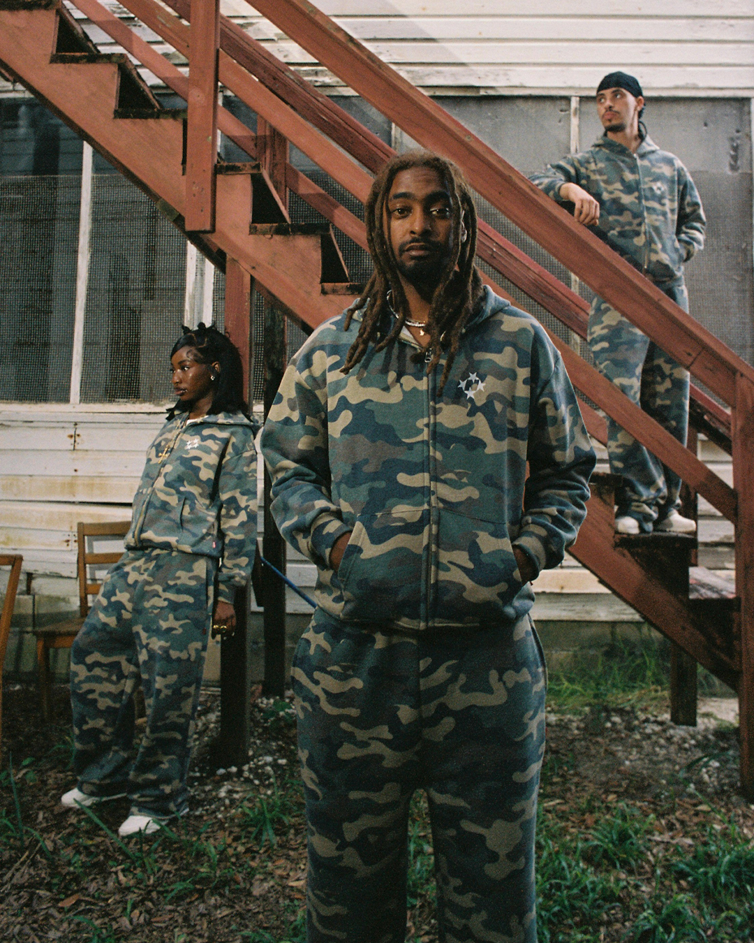 Logo Sweatpants [Camo]