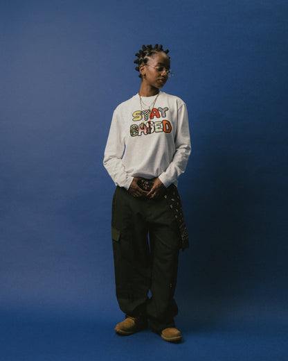 Stay Based Longsleeve [White]