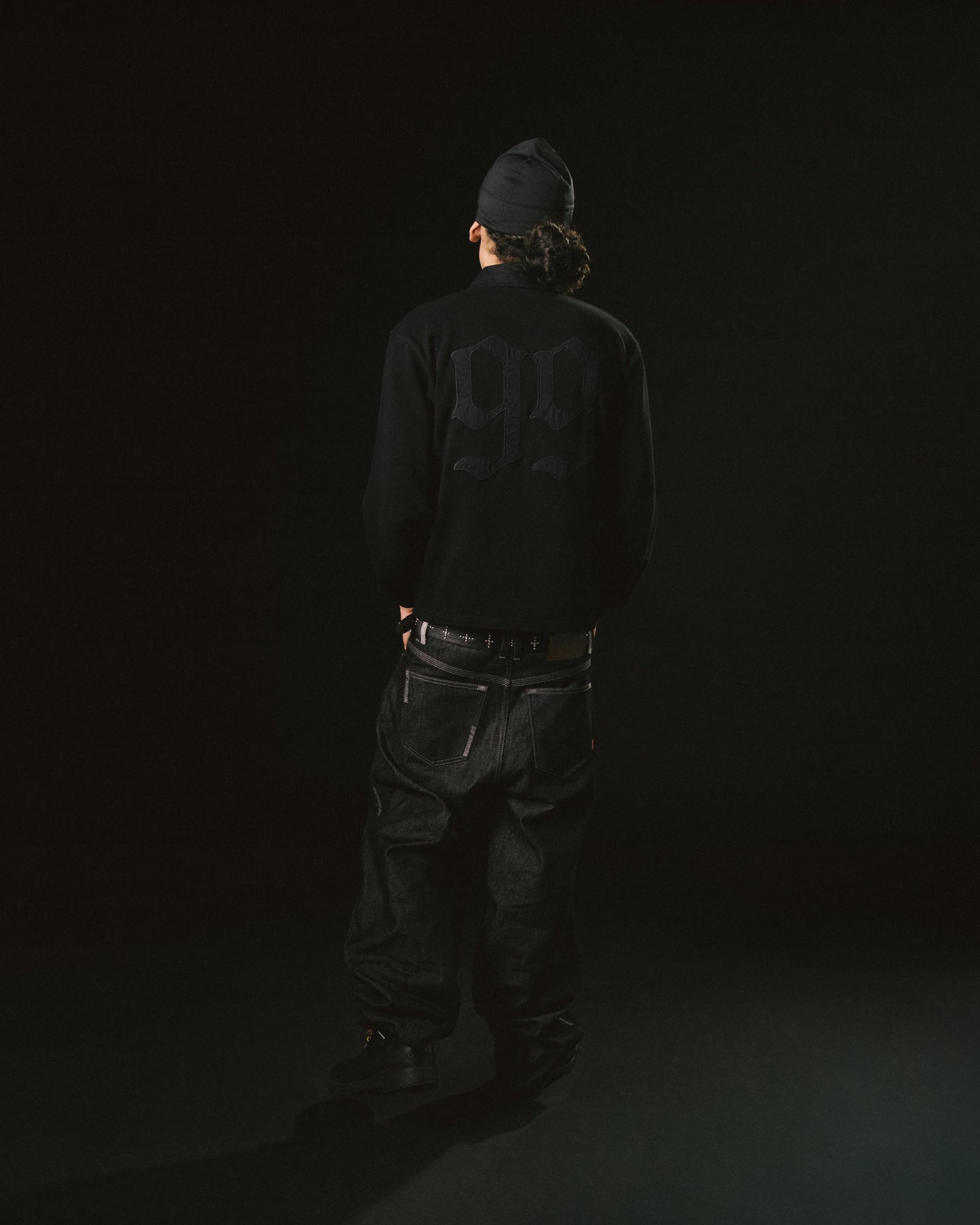 Freedom Rugby Polo Knit [Black]