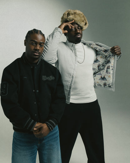 One Family Varsity Jacket [Black]