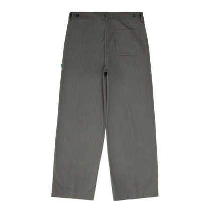 Daily Pleated Pants [Dark Grey Melange]