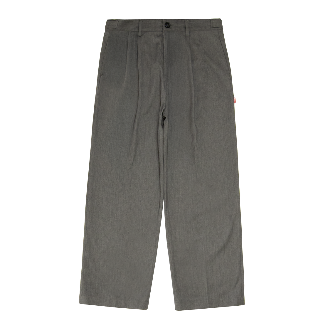 Daily Pleated Pants [Dark Grey Melange]