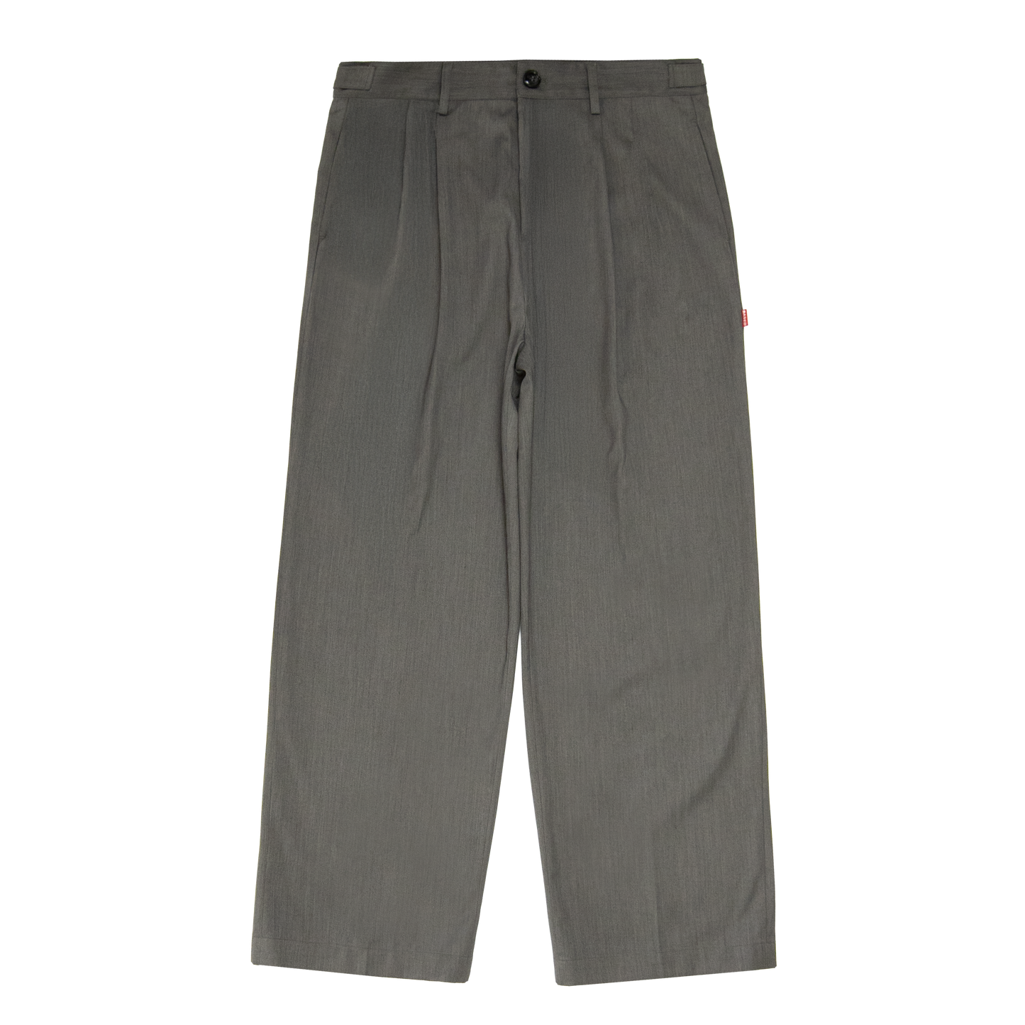 Daily Pleated Pants [Dark Grey Melange]