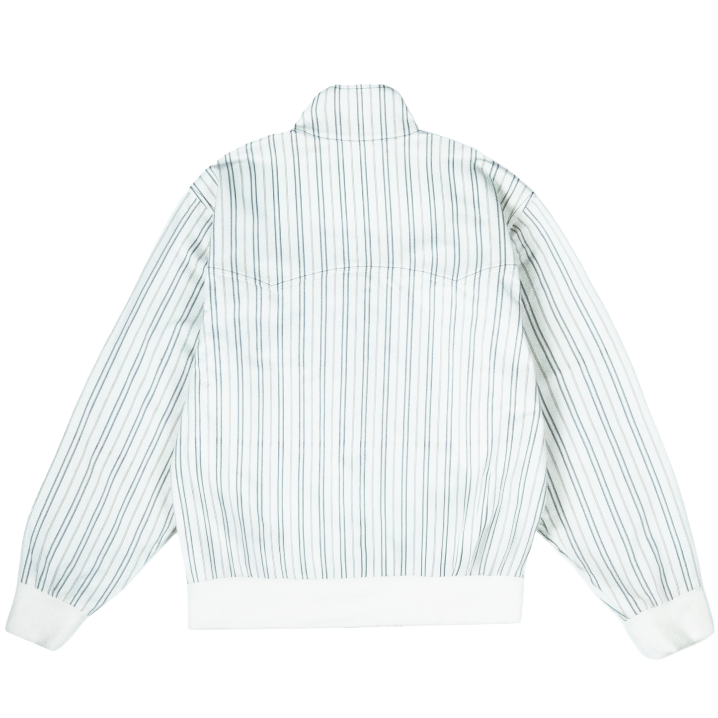 Striped Harrington Jacket [Creme]