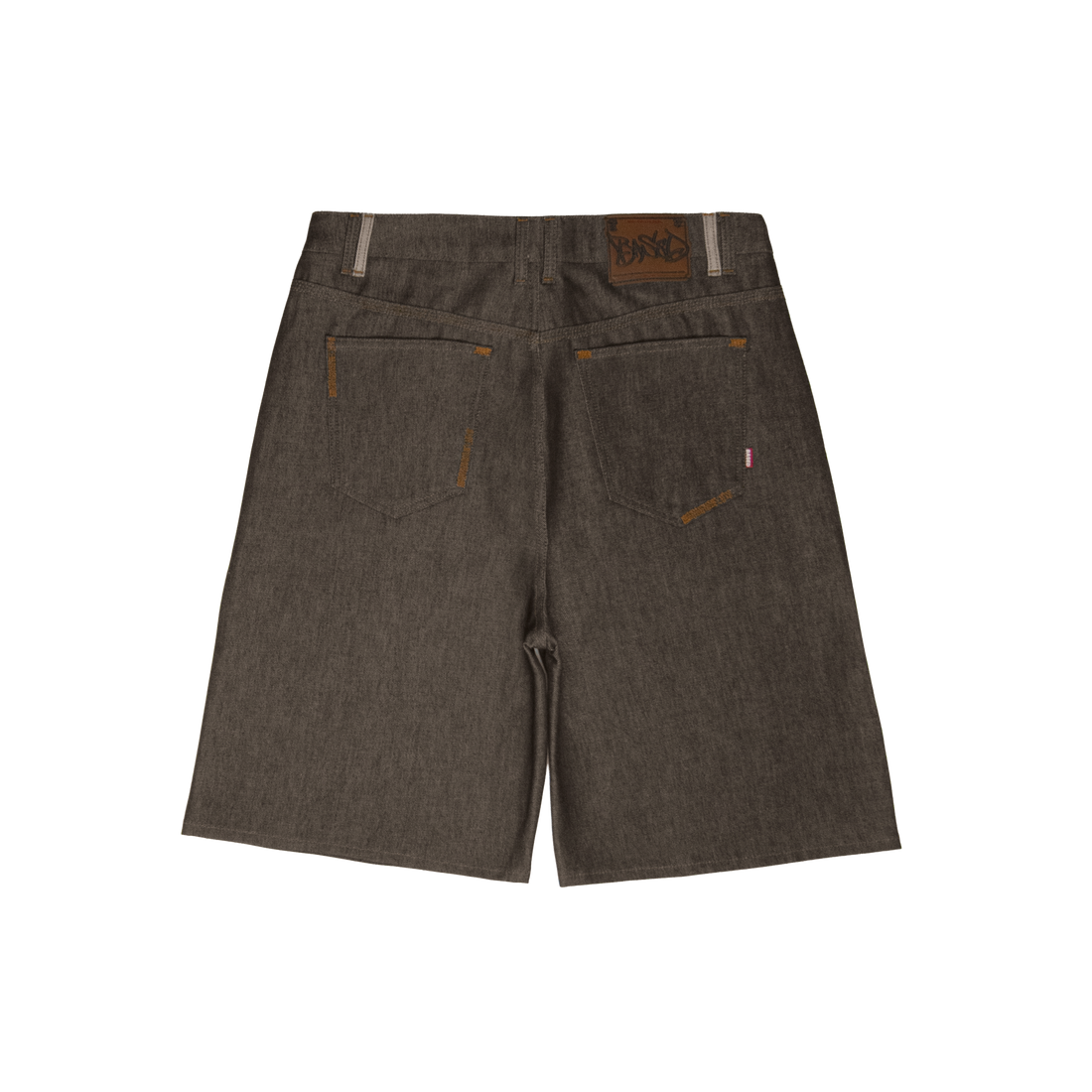 One Family Selvedge Denim Shorts [Raw Brown]