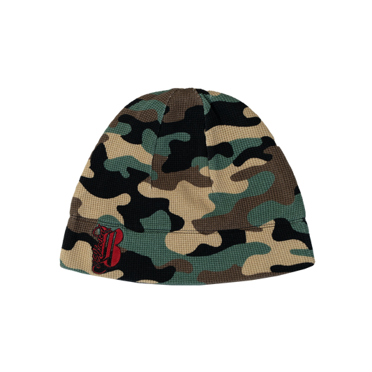 Bombaclart Bass - Waffle Skull Cap [Camo]