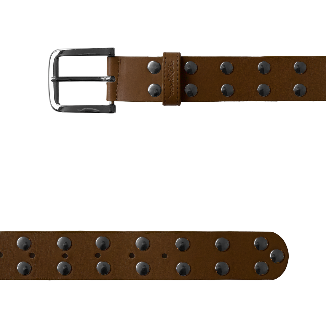 Rivet Belt [Brown]