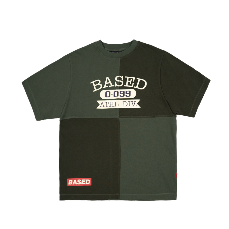 ATHL Colourblock Slim T-Shirt [Olive]