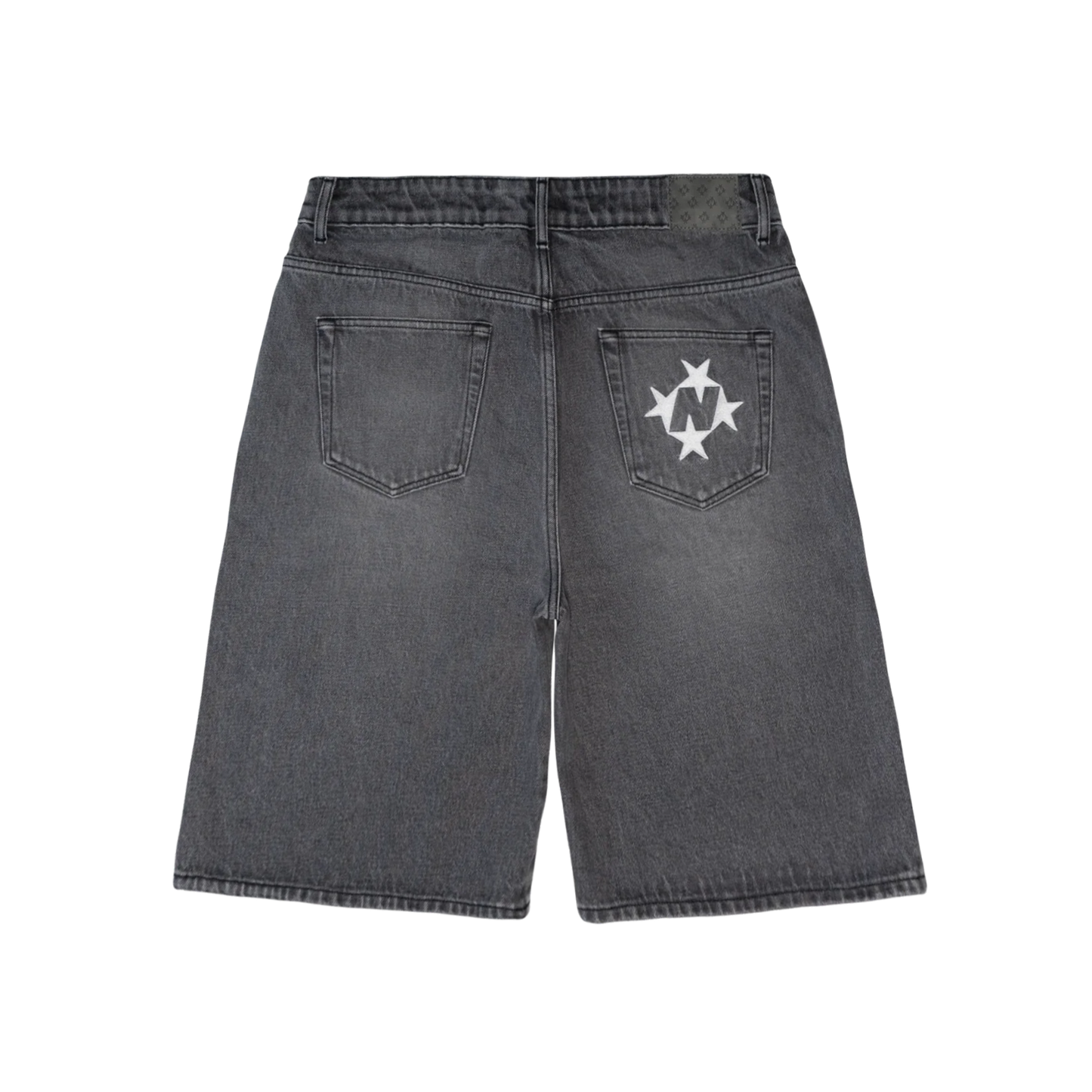 Shining Stars Denim Shorts [Washed Grey]