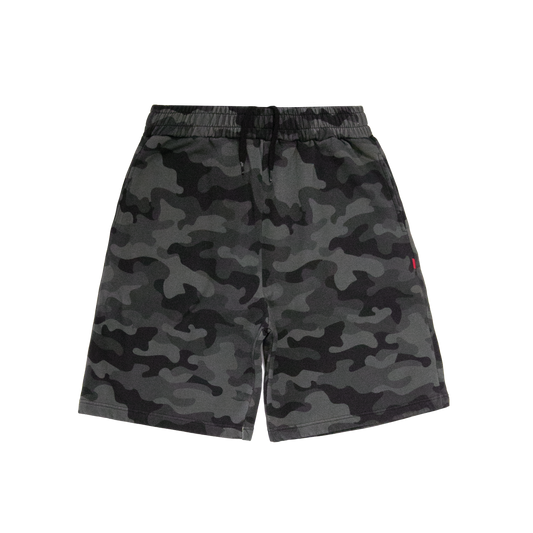 Logo Sweatshorts [Black Camo]