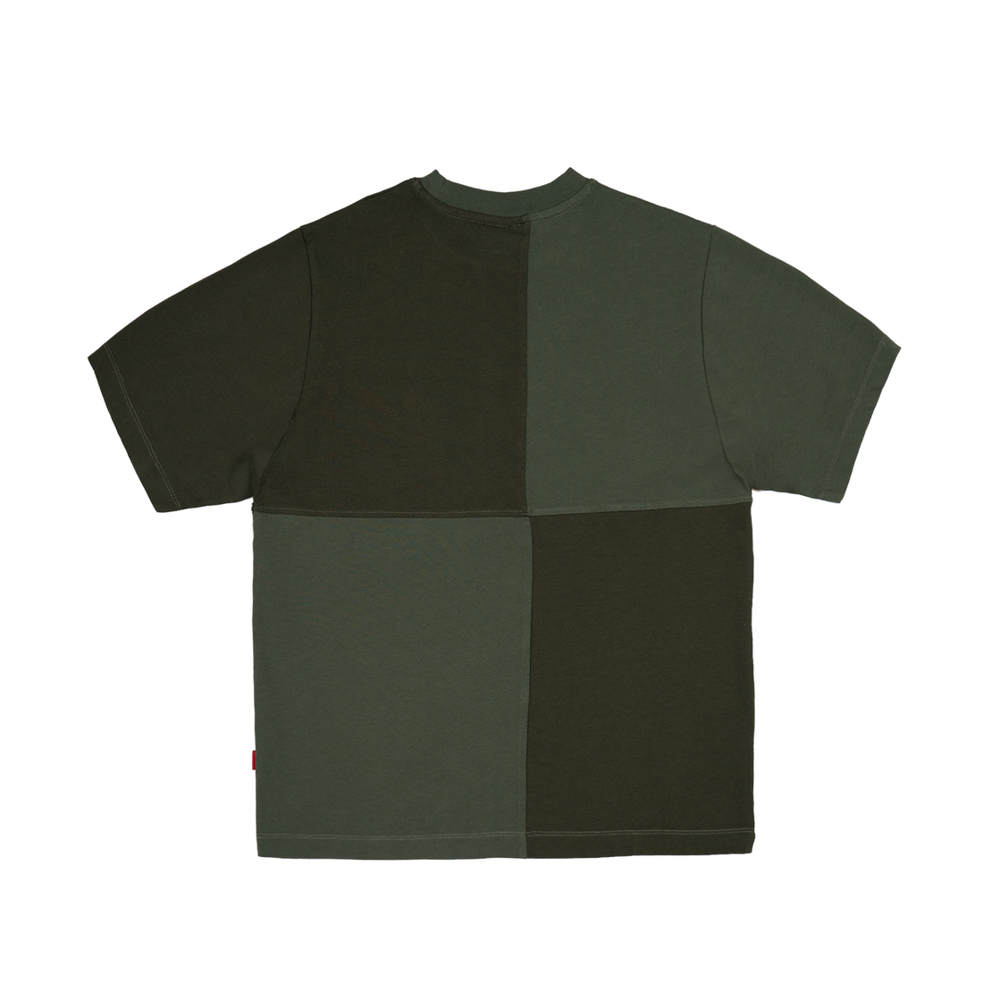 ATHL Colourblock Slim T-Shirt [Olive]