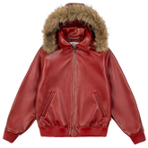 Al Capone Leather Jacket [Red]