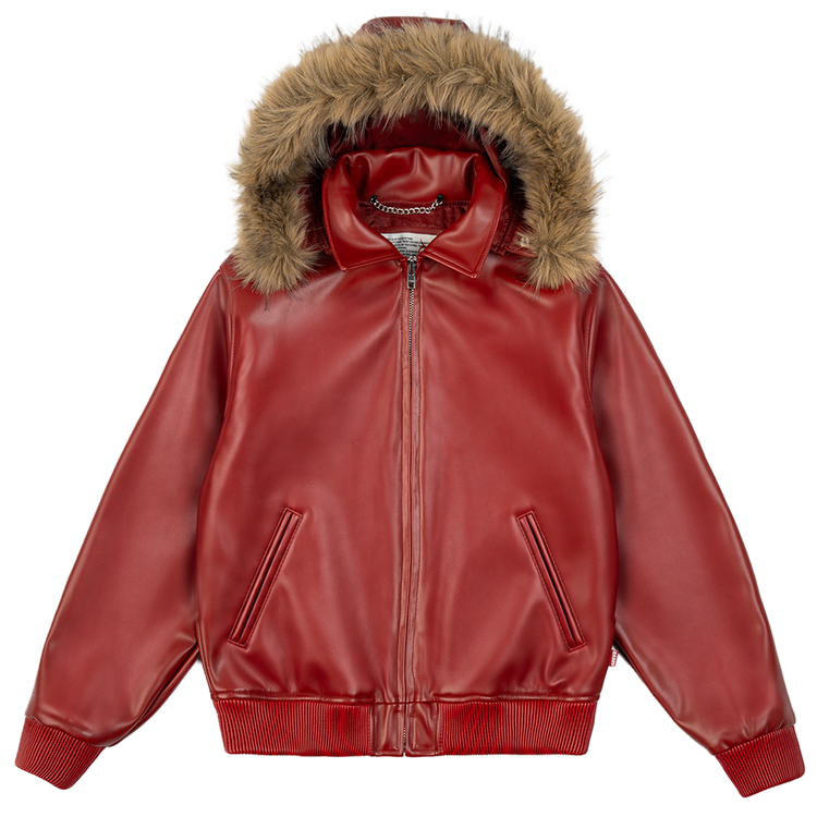 Al Capone Leather Jacket [Red]