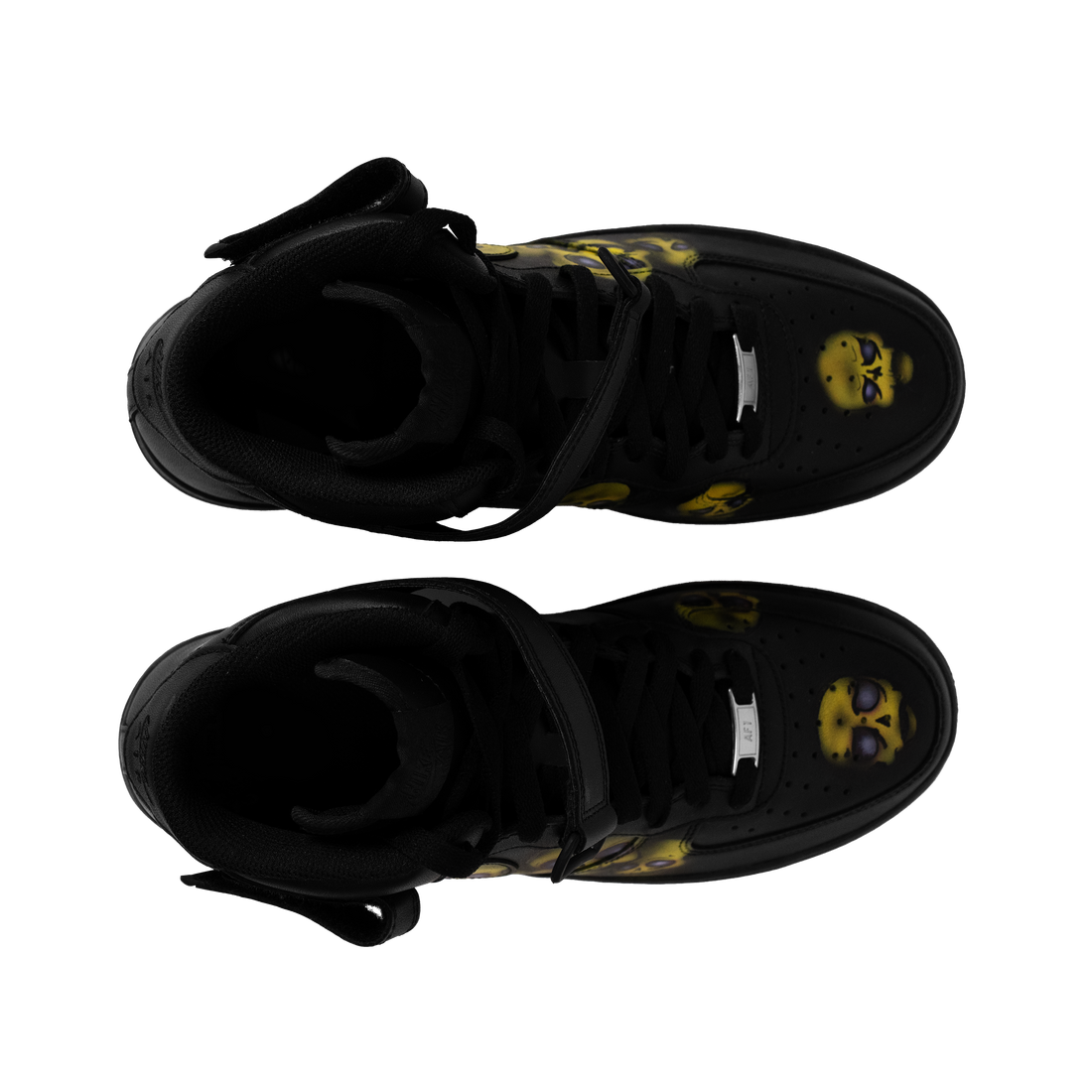 Boneheads Customized Nike Air Force One Mid [Black]