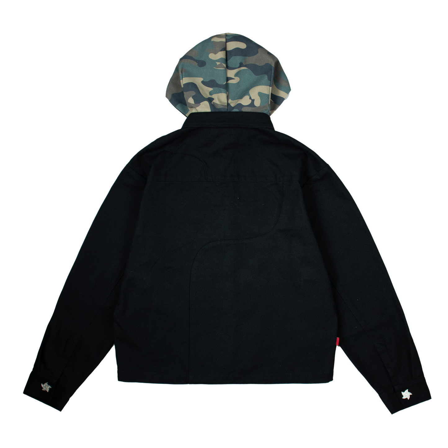 Hooded Jacket [Black/Camo]