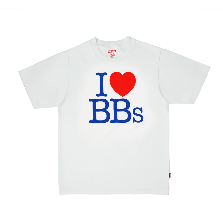 I <3 BBs Slim T-Shirt [White]