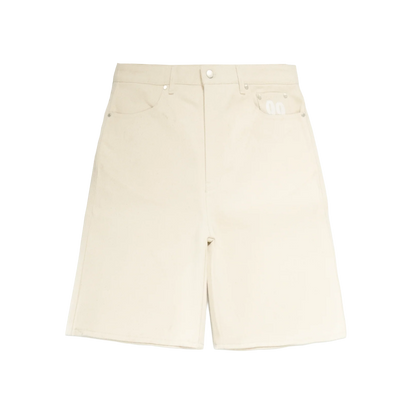Shining Stars Denim Shorts [Raw Beige]