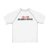 Supplies Slim Waffle Raglan T-Shirt [White]