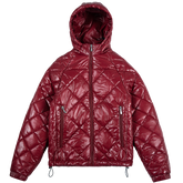 Daily Slim Puffer Jacket [Red]
