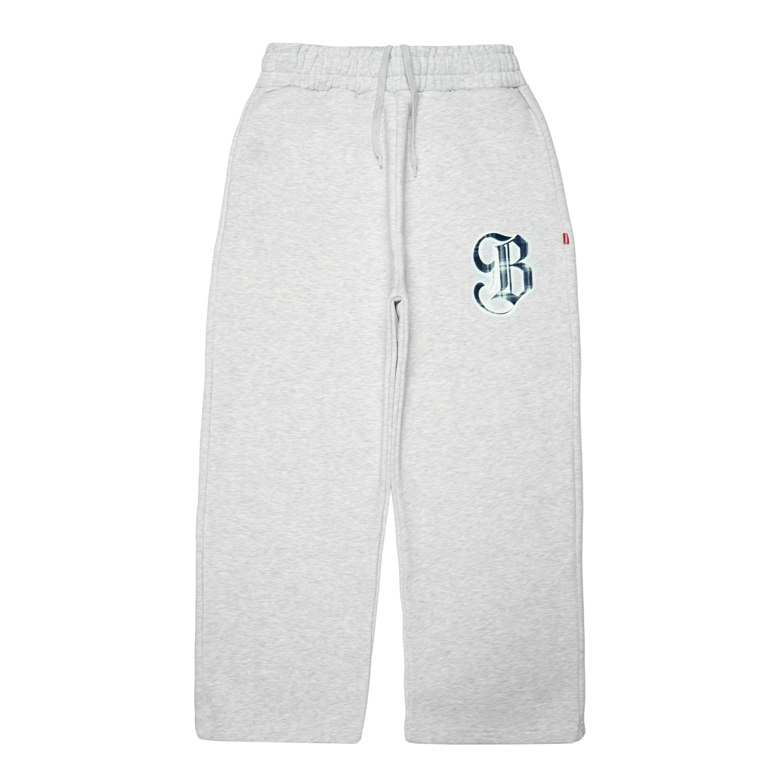 B Logo Sweatpants [Grey Melange]