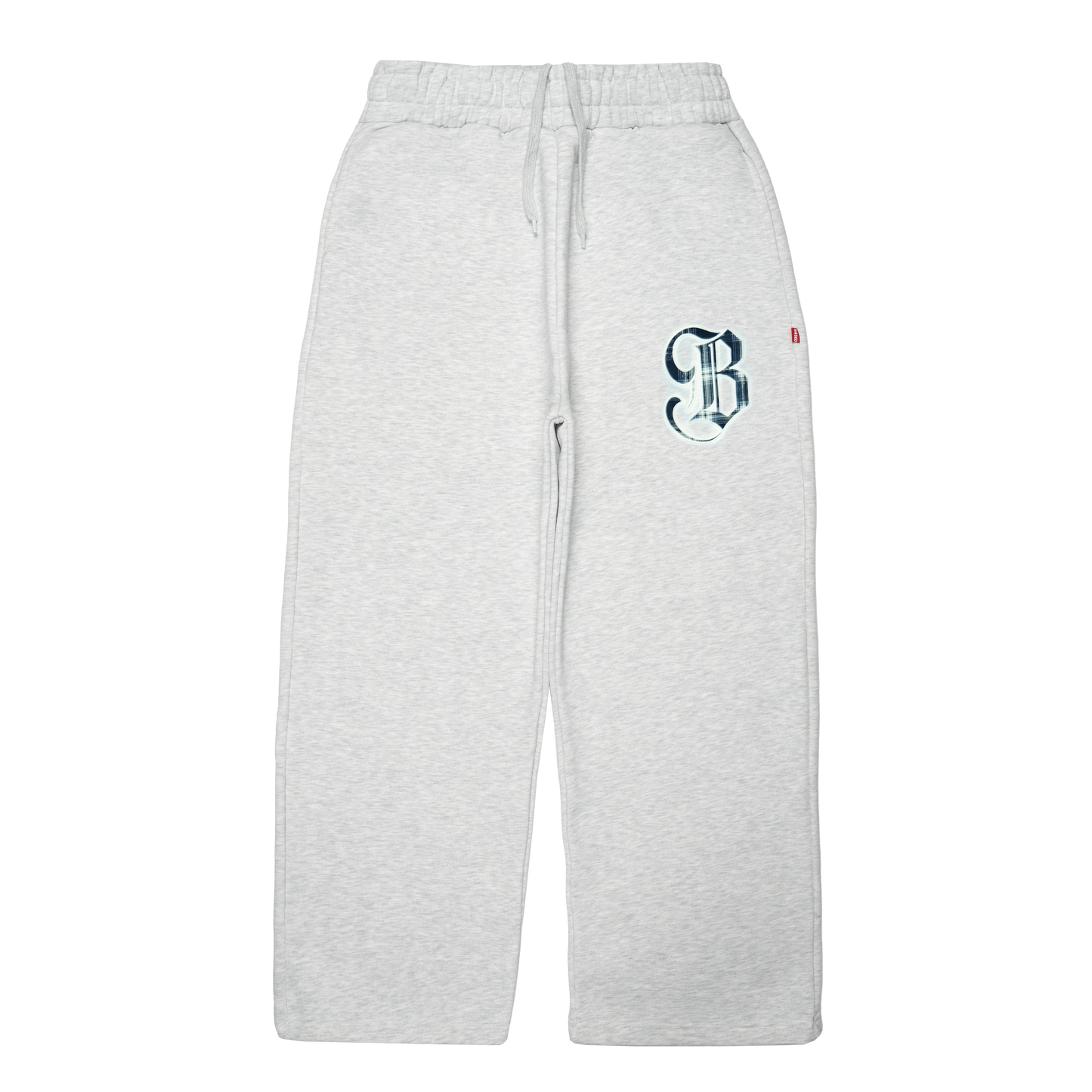 B Logo Sweatpants [Grey Melange]