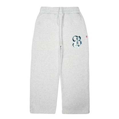 B Logo Sweatpants [Grey Melange]