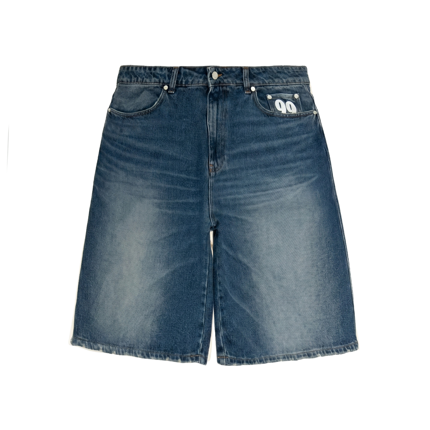 Shining Stars Denim Shorts [Indigo]