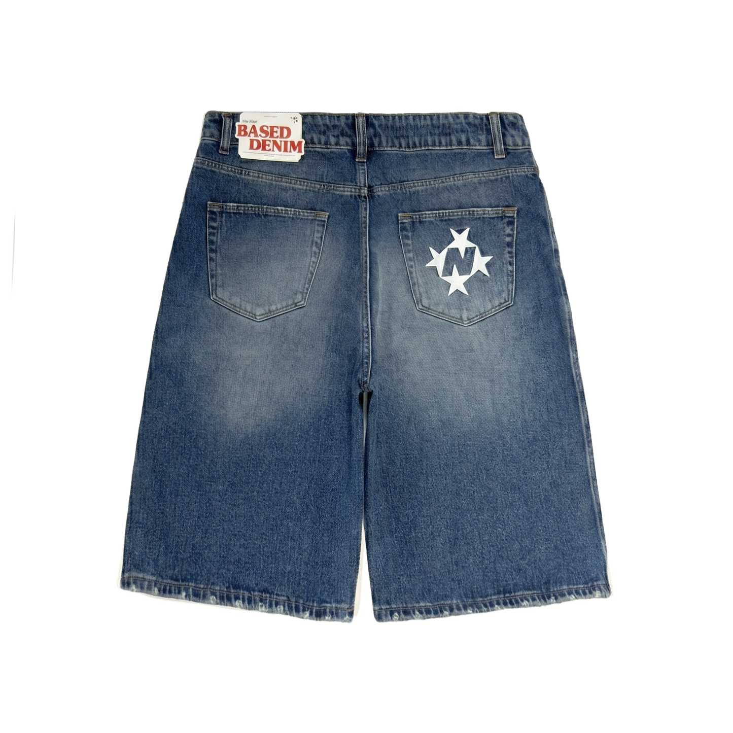 Shining Stars Denim Shorts [Indigo]
