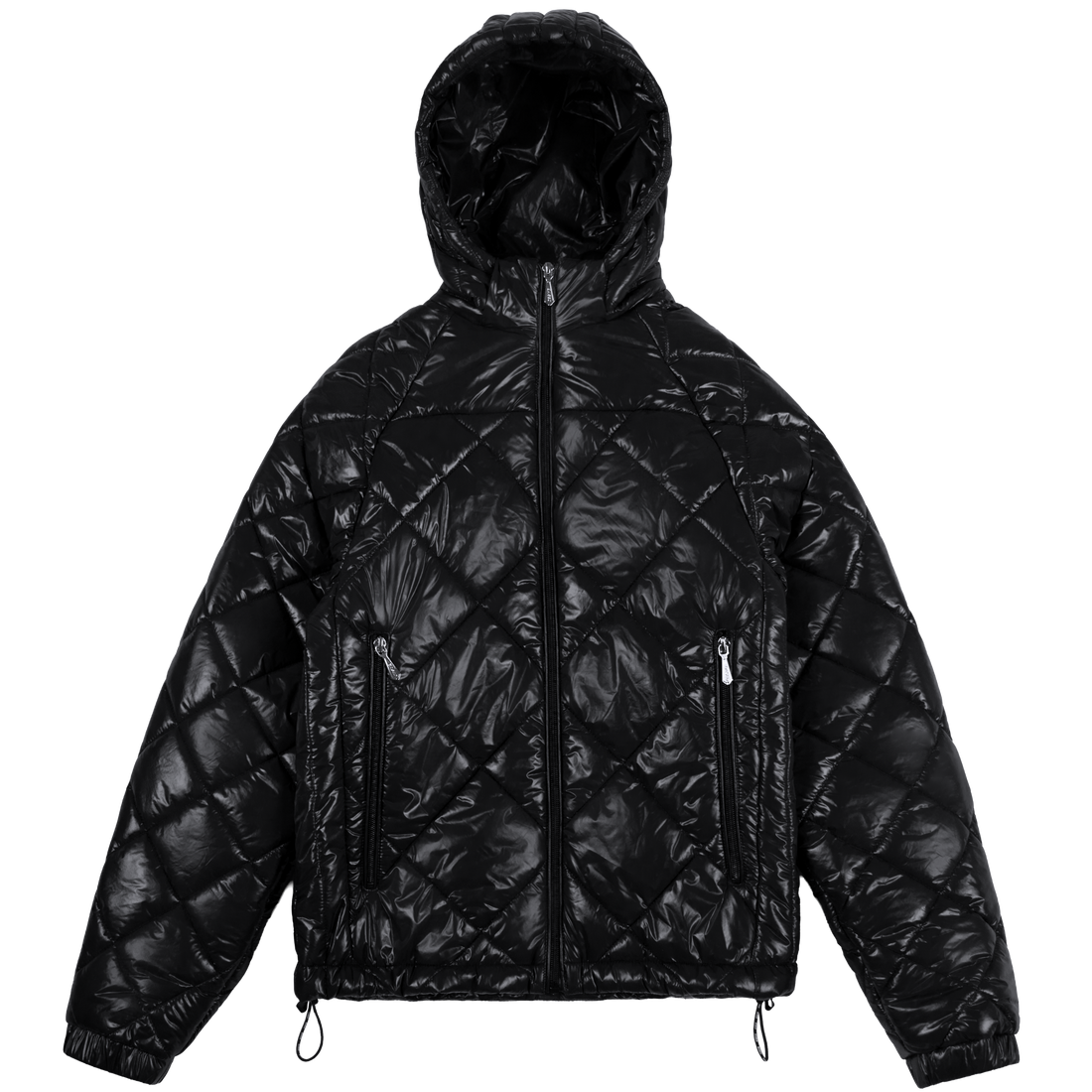 Daily Slim Puffer Jacket [Black]
