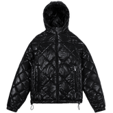 Daily Slim Puffer Jacket [Black]