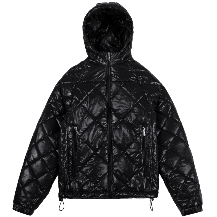 Daily Slim Puffer Jacket [Black]