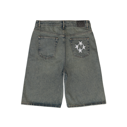 Shining Stars Denim Shorts [Desert Blue]
