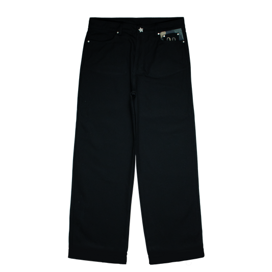 Double Pocket Pants [Black/Camo]