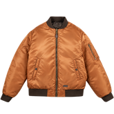Reverse Bomber Jacket [Brown/Orange]