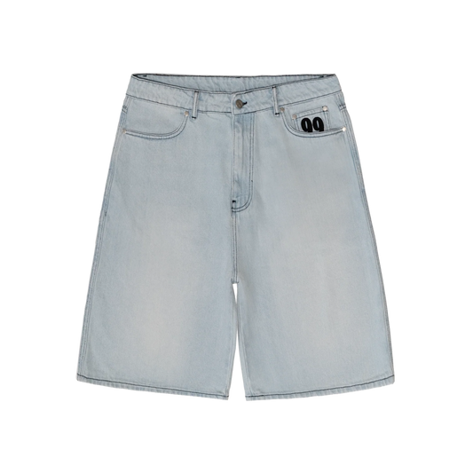 Shining Stars Denim Shorts [Light Blue]