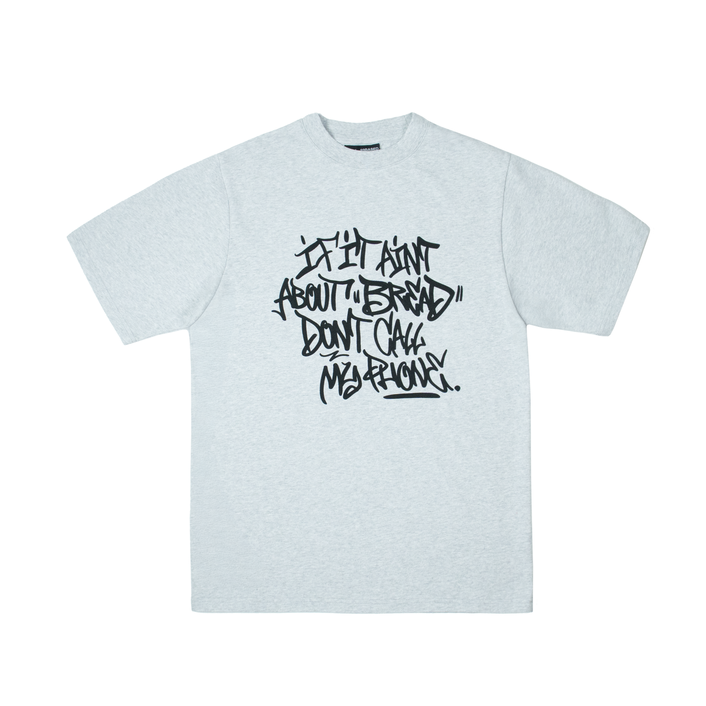 About Bread Slim T-Shirt [Grey Melange]