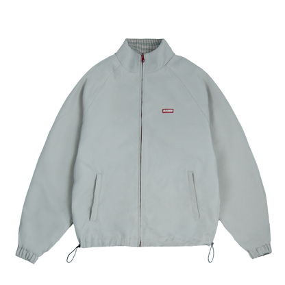 Plaid Reverse Track Jacket [Plaid Green/Grey]