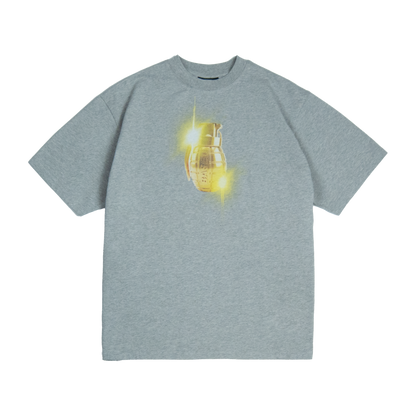 Grenade T-Shirt [Grey Melange]